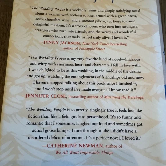 The Wedding People Novel by Alison Espach - Picture 2 of 3